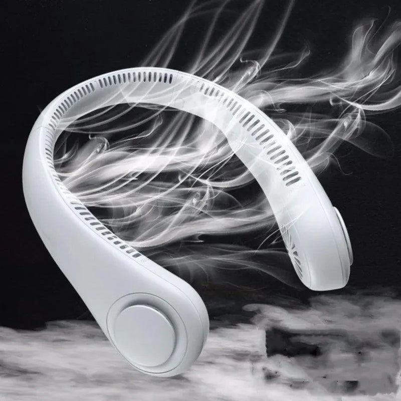 ventilador portatil para o pescoco - Mozinova